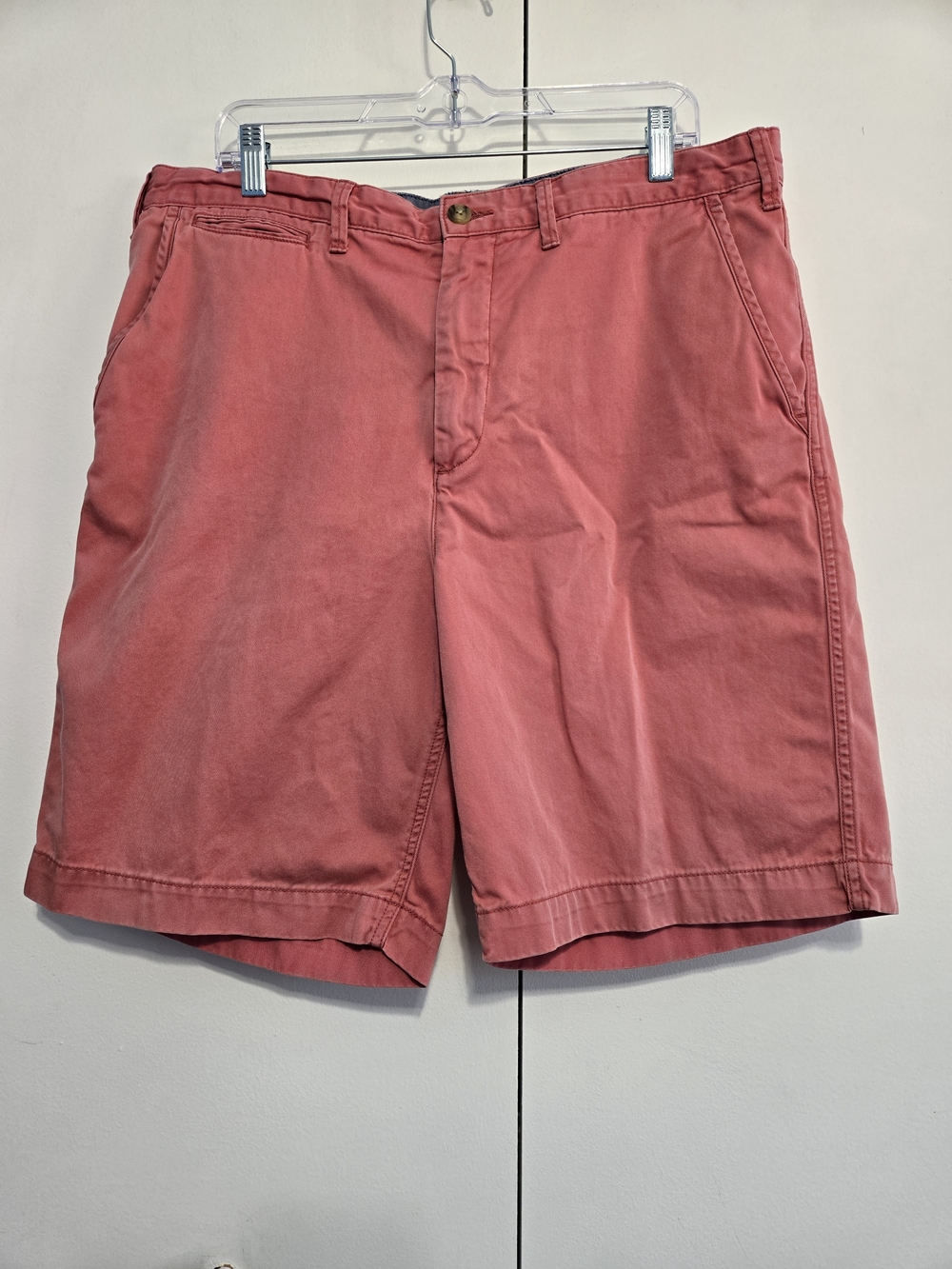 Polo Ralph Lauren Relaxed Fit Chino Shorts Mens 36 Coral Nantucket Red Cotton